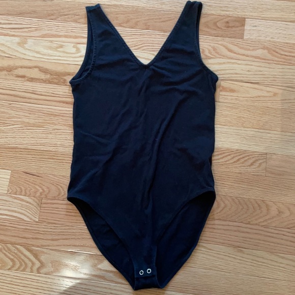 GAP Tops - Gap black bodysuit. Size M